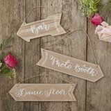 Ginger Ray® drveni obruč boho wedding | shoptok.hr