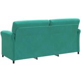 SOFA za 3 osobe Tirkizna 198 x 83 x 95 cm Baršun - Tirkizna 3-sjedalna (180 cm) | shoptok.hr