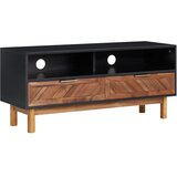 TV ormarić 100 x 35 x 45 cm od masivnog bagremovog drva i MDF-a | shoptok.hr