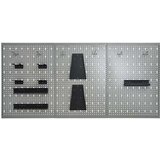 vidaXL Zidne ploče za alat 3 kom 40 x 58 cm čelične | shoptok.hr