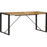  Blagovaonski stol od masivnog drva manga 160 x 80 x 75 cm | shoptok.hr