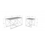 Hanah home defne black marble (3 kom)