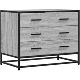 vidaXL Predalnik siva sonoma 70x41x56 cm inženirski les | Shoptok.si