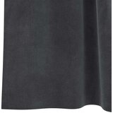  Zavjese za zamračivanje 2 kom. Svjetlosiva 140 x 225 cm Baršun | shoptok.hr