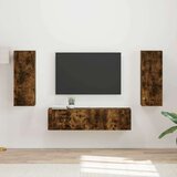  Komplet TV omaric 2 pcs Dimljeni oreh Konstruiran les, (5000132653) | Shoptok.si