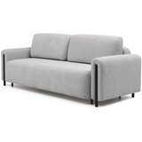ELTAP Svijetlo siva sklopiva/s prostorom za odlaganje sofa od bouclé tkanine 244 cm Arcadova – | shoptok.hr