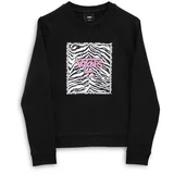 Vans Sweater majica roza / crna / bijela