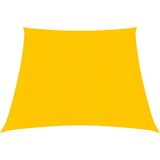 vidaXL Senčno jadro 160 g/m² rumeno 3/4x3 m HDPE, (20729192) | Shoptok.si
