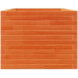  Vrtna sadilica voštano smeđe boje 90x60x49,5 cm od borovine | shoptok.hr
