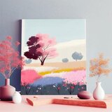 Pejzaž na platnu svet prepun boja (pastel vorld collection)