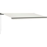 vidaXL Ročno zložljiva tenda 600x300 cm krem, (20692628) | Shoptok.si