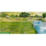  Figurice žiraf Izobraževalna družina 3 kosi + Afrika ozadje | Shoptok.si