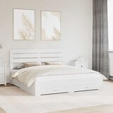  Krevetna konstrukcija Bijelo 180 x 200 cm Konstruirano drvo | shoptok.hr