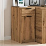 vidaXL Pisarniška omarica artisan hrast 33x50x75 cm inženirski les | Shoptok.si