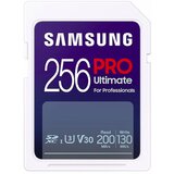 Samsung SD Card 256GB, PRO Ultimate, SDXC, UHS-I U3 V30, Read up to 200MB/s, Write up to 130 MB/s, for 4K an - MB-SY256S/WW | ePonuda.com