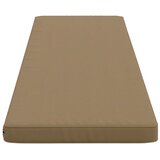  Jastučići za klupe - 2 dijela VUGHT 2 kom. 100% poliester - Taupe (poliester) 170 x 50 cm 2 | shoptok.hr
