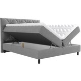 Esposa POSTELJA Z VZMETNICO 180 cm x 200 cm , tekstil siva | Shoptok.si