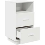 vidaXL Noćni ormarić s 2 ladice bijeli 36x36x68 cm | shoptok.hr