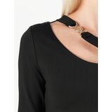 Guess Majica 'ELEANOR' črna | Shoptok.si