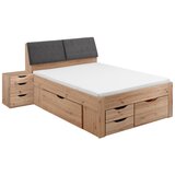 Mömax Postelja Maxi, S Predali, Hrast, 140x200 | Shoptok.si