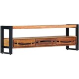 vidaXL TV ormarić od masivnog bagremovog drva 140 x 30 x 45 cm Cijene