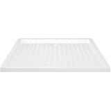 vidaXL Tuš kad s pikami bela 80x100x4 cm ABS | Shoptok.si