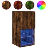TV ormarići s LED svjetlima 2 kom boja hrasta 30,5x30x60 cm | Eponuda.com