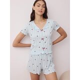 Trendyol Ženski set pidžame Thmss25Pt00434, Svetloplavi | Eponuda.com