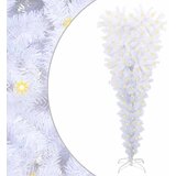  Umjetno božićno drvce s stalakom Bijelo 120 cm PVC i čelik | shoptok.hr