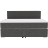 Mömax Postelja Boxspring Catania, Antracit, 140x200 | Shoptok.si
