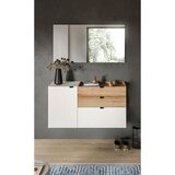 Livetastic PREDSOBA bela, temni hrast | Shoptok.si