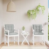 Jastuci za stolice 2 kom svjetlosivi 120x50x7cm tkanina | Eponuda.com