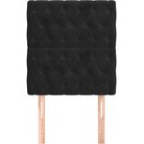  Uzglavlje Crno 80x7x118/128 cm Baršunasto | Eponuda.ba