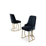 Hanah home set stolica (6 delova) puva anthracite gold | Eponuda.com