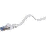 Renkforce RF-4149849 RJ45 omrežni kabel\, Patch kabel CAT 6a U/FTP 10.00 m siva visoko fleksibilno\, z zaščitnim zapornim zatičem\, ognjevaren 1 kos, (20417719) | Shoptok.si