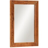 vidaXL kupaonsko ogledalo 50 x 70 cm masivno drvo bagrema i staklo | shoptok.hr