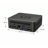 Uvi MINI PC R758 - AMD Ryzen 7 5800U - 32GB RAM + 1TB SSD, OS | shoptok.hr