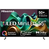 Hisense 55U6NQ TV 139.7 cm (55") 4K Ultra HD Smart TV Wi-Fi Grey 600 cd/m²
