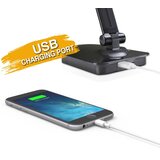  ONLI - LED prigušiva stona lampa sa USB portom DESKI LED/7W/230V 4000K crna | Eponuda.com