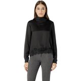 I AM Topi & Bluze Elisa lace viscose satin blouse L 022 Črna Cene