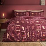 Catherine Lansfield Temno vijolična posteljnina za zakonsko posteljo 200x200 cm Enchanted Witchcraft – | Shoptok.si