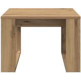  Bočni stolić boja hrasta artisan 50x50x35 cm konstruirano drvo | shoptok.hr