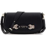 Guess Torbe za čez ramo Mimina Flap Crossbody Črna Cene