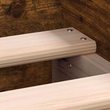  Kreveta s uzglavljem i podnožjem boja hrasta 100 x 200 cm | shoptok.hr