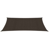  Jedro za zaštitu od sunca 160 g/m² smeđe 2 5 x 5 m HDPE | shoptok.hr