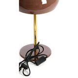 Light & Living Rjava namizna svetilka s kovinskim senčilom (višina 34 cm) Surin – | Shoptok.si