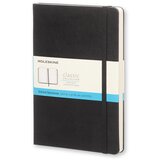 Moleskine Beležnica LG trde platnice, črna - pike | Shoptok.si