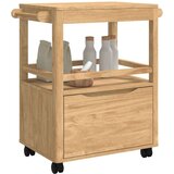  Kuhinjski kolica FLORO Vosak smeđa 72 5 x 45 x 80 cm | shoptok.hr