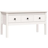  Klubska mizica bela 102x49x55 trdna borovina, (20602449) | Shoptok.si