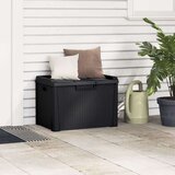  Škatla za shranjevanje antracitna 125 L PP | Shoptok.si